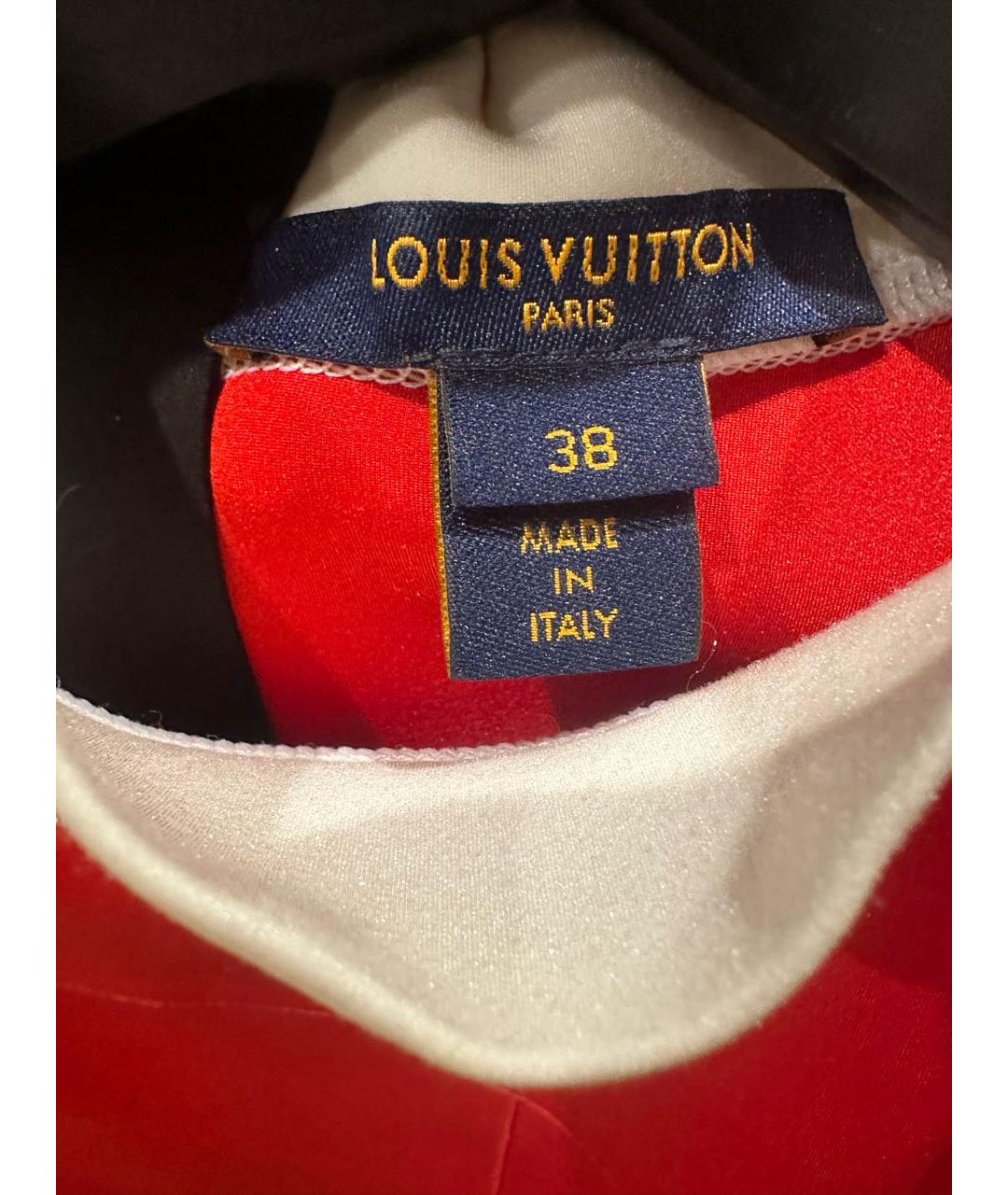 LOUIS VUITTON PRE-OWNED Красная блузы, фото 5
