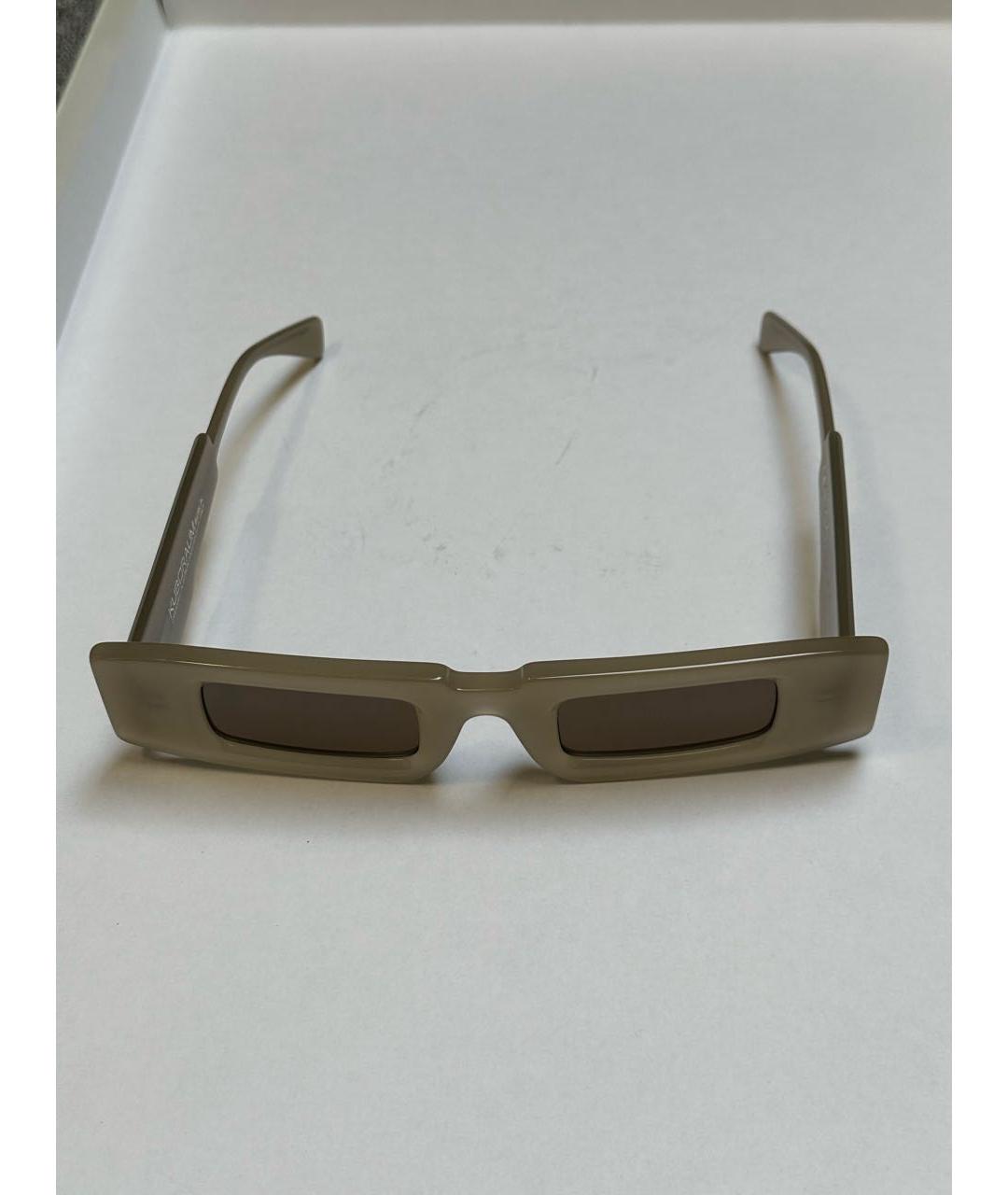 KUBORAUM Бежевые пластиковые солнцезащитные очки, фото 6