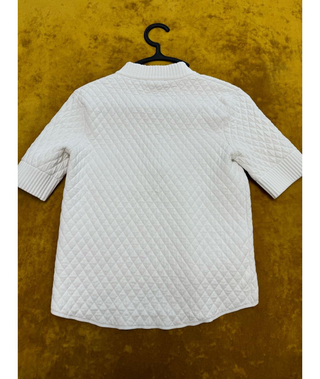 LOUIS VUITTON PRE-OWNED Белая полиэстеровая футболка, фото 2