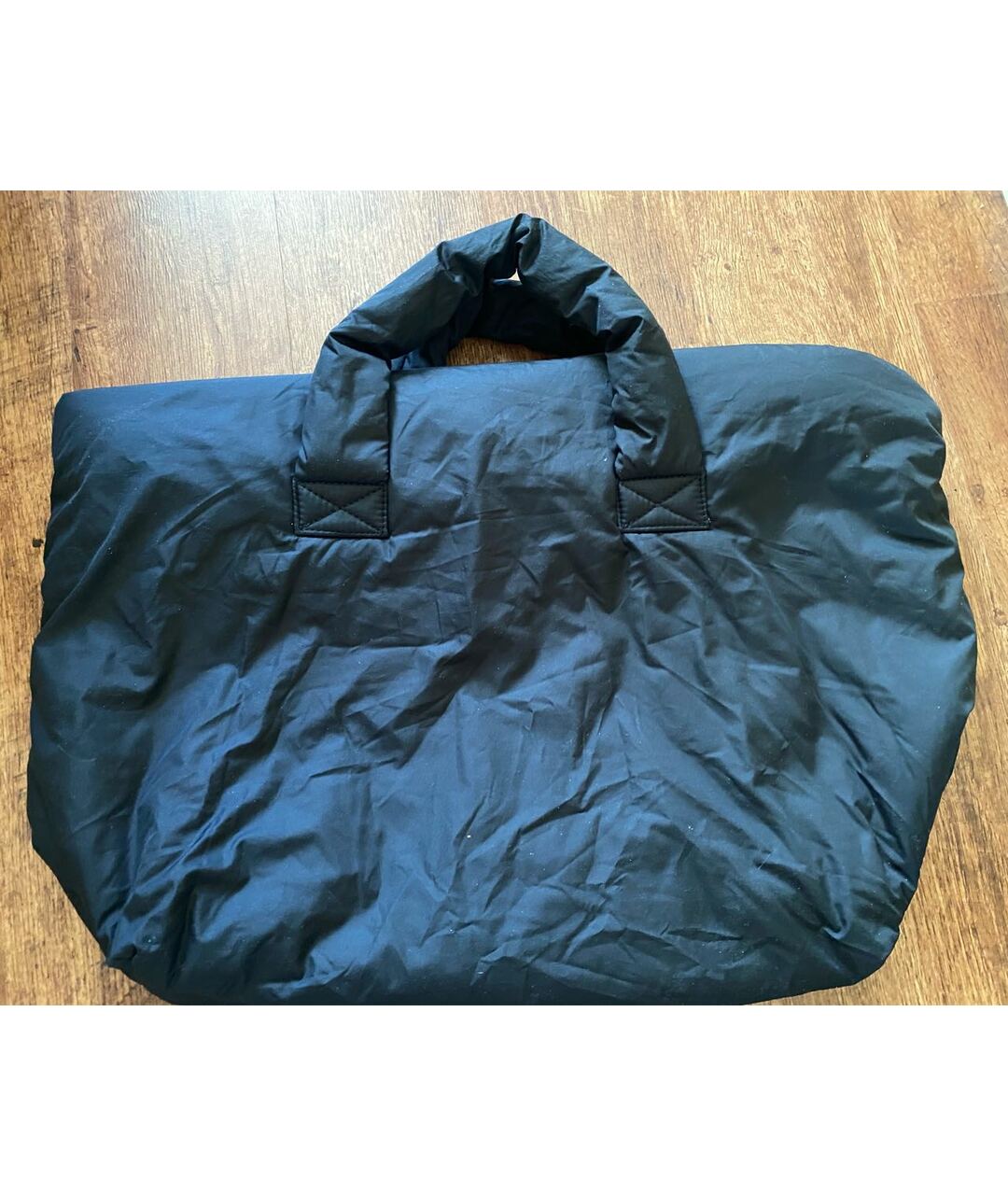 BLUGIRL Черная тканевая сумка тоут, фото 2