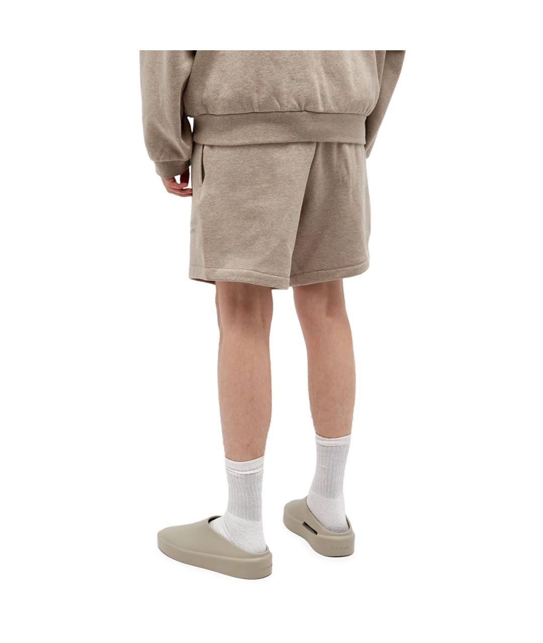 FEAR OF GOD ESSENTIALS Бежевые хлопковые шорты, фото 5