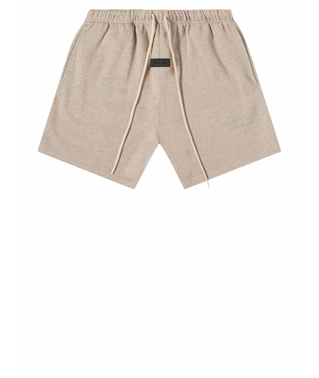 FEAR OF GOD ESSENTIALS Бежевые хлопковые шорты, фото 1