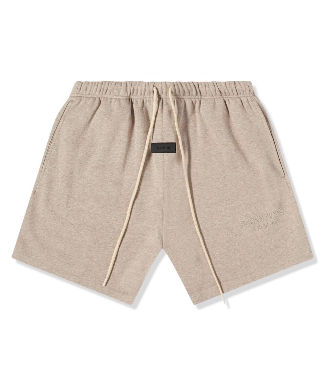 FEAR OF GOD ESSENTIALS Бежевые хлопковые шорты, фото 6