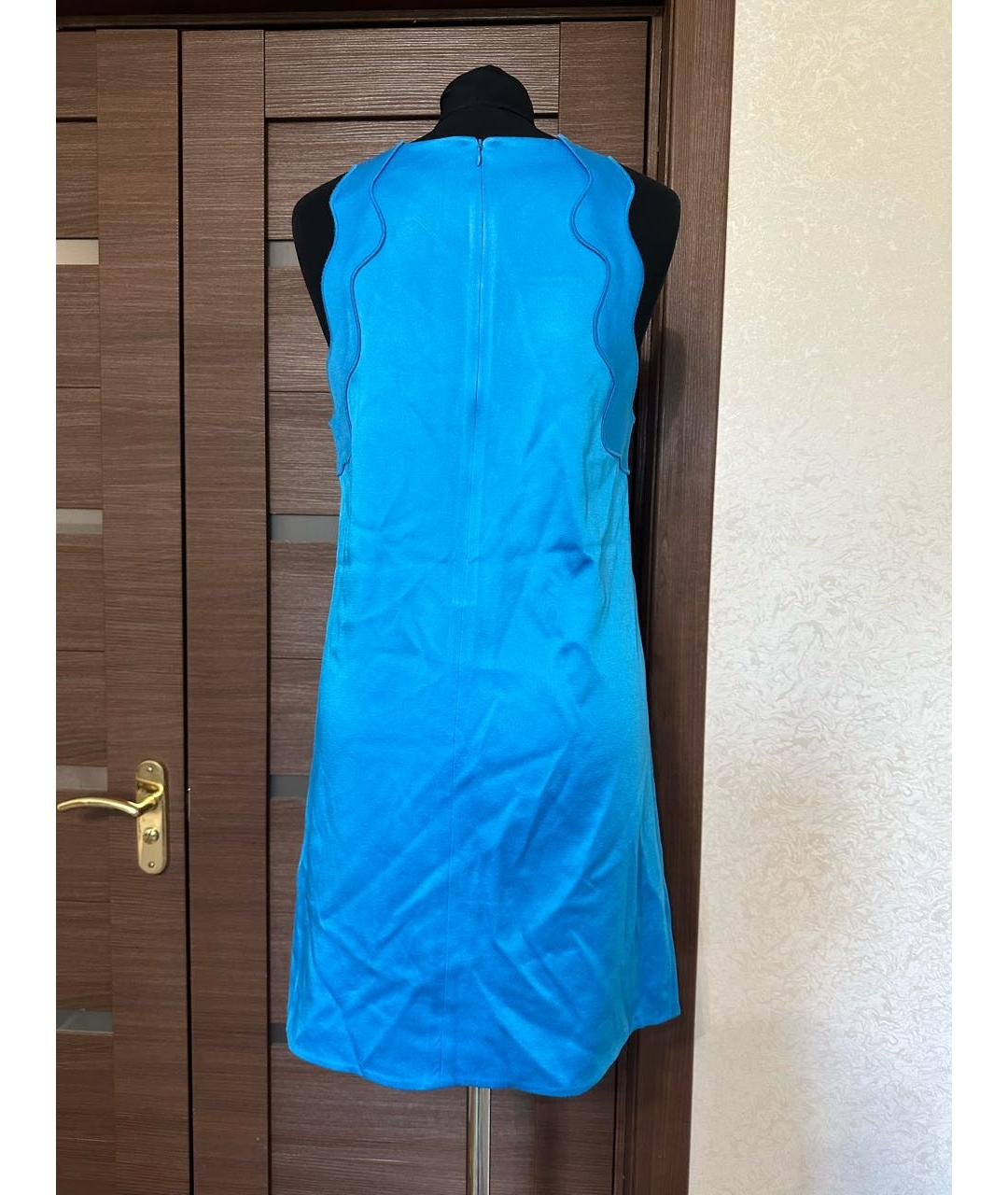 3.1 PHILLIP LIM Голубое коктейльное платье, фото 2