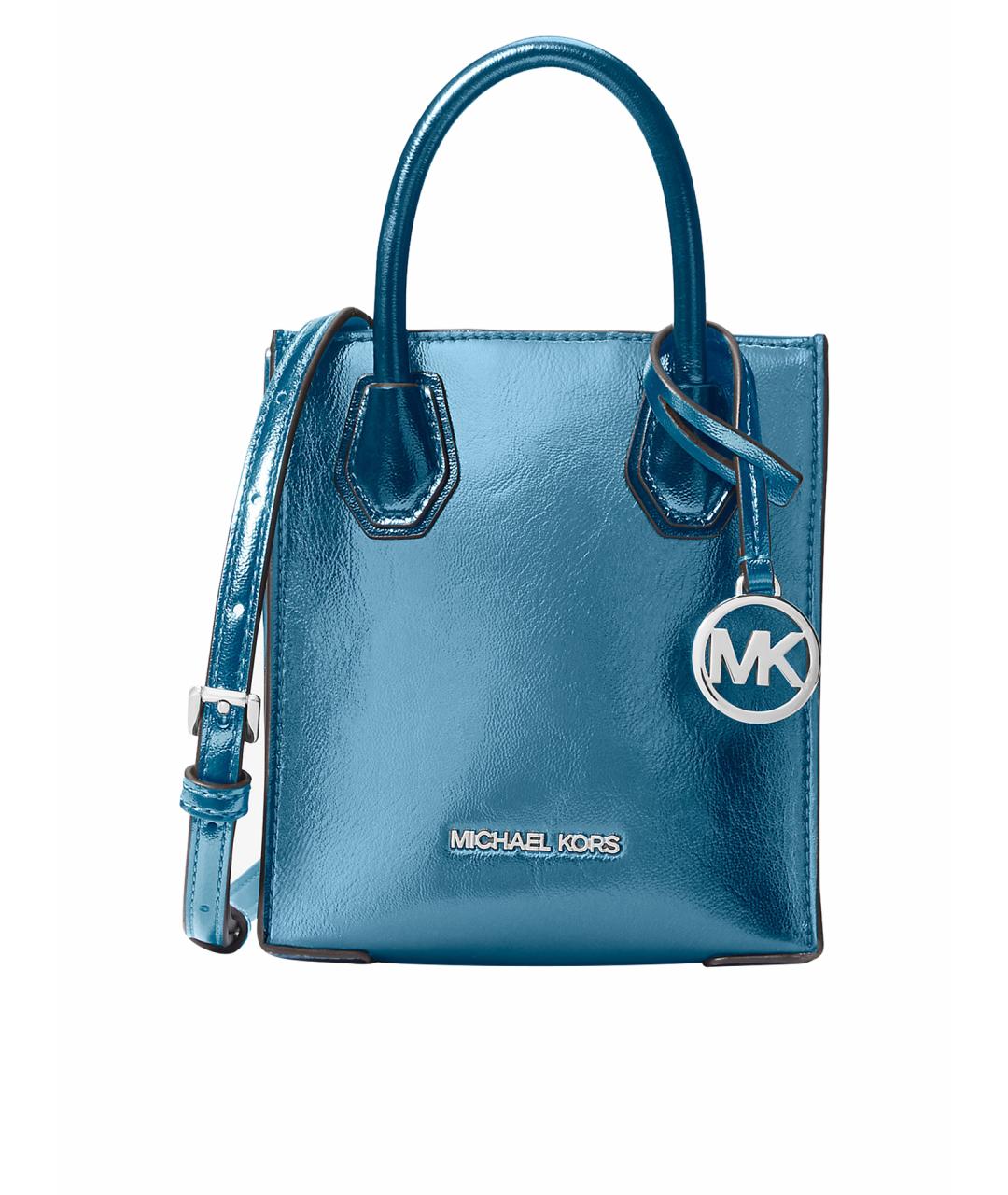 MICHAEL KORS Синяя сумка с короткими ручками, фото 1