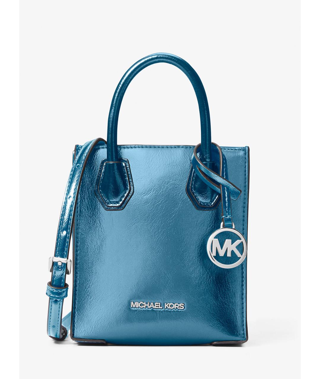 MICHAEL KORS Синяя сумка с короткими ручками, фото 4