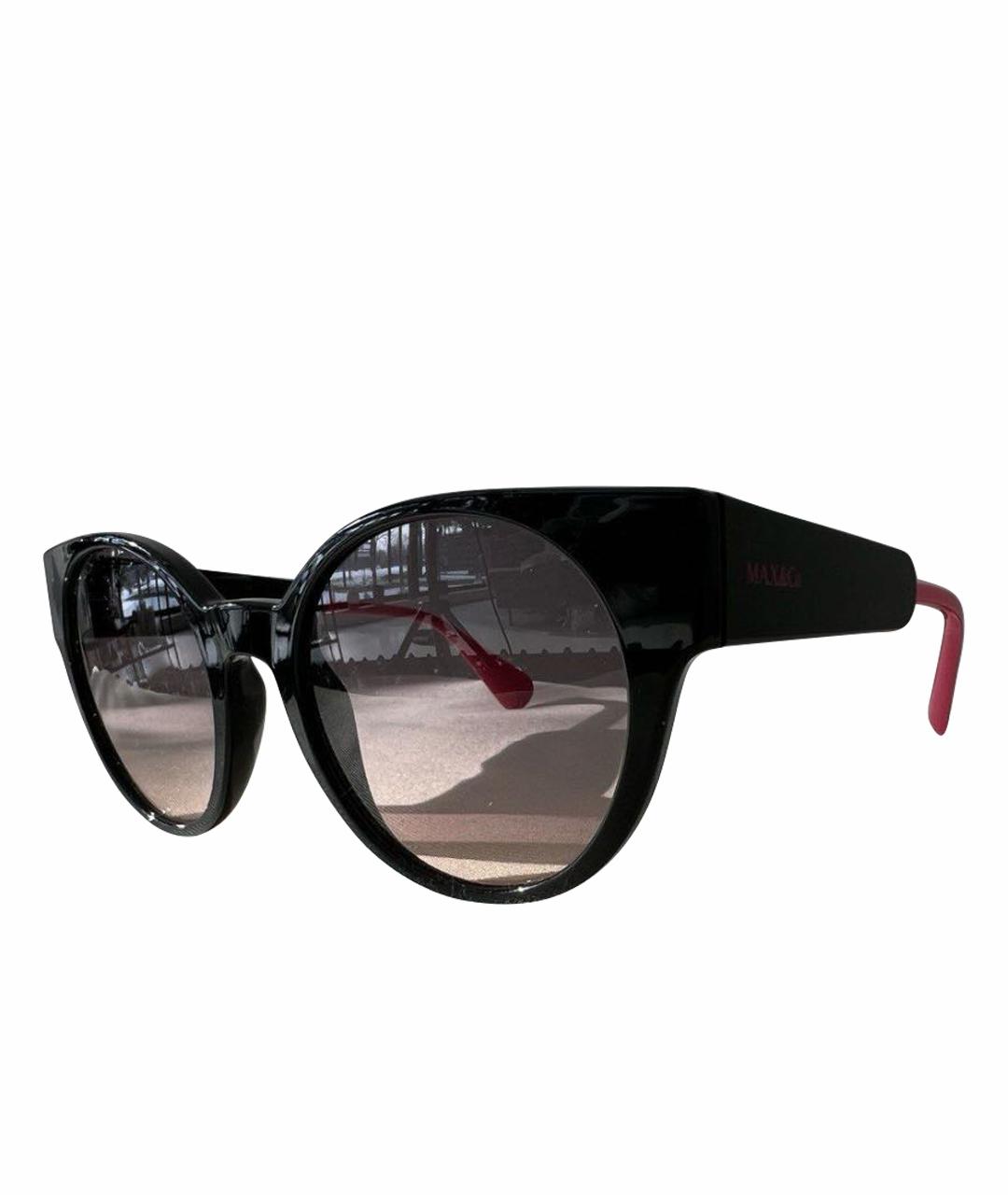 MAX&CO Черные пластиковые солнцезащитные очки, фото 1