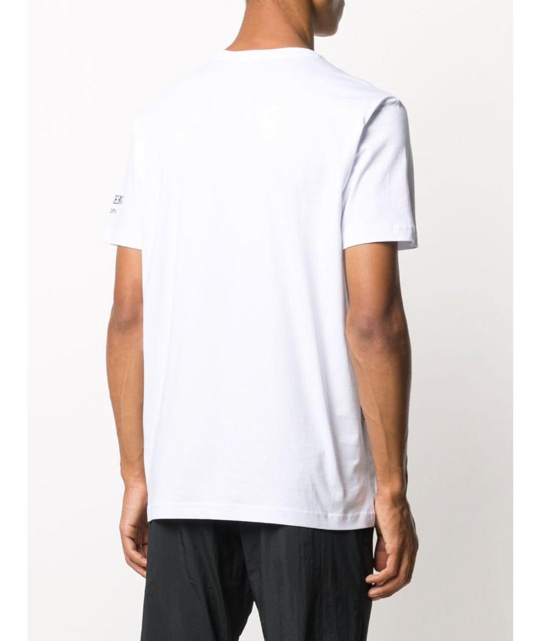 ICEBERG Белая хлопковая футболка, фото 3