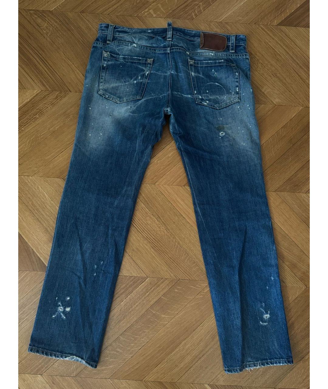 DSQUARED2 Синие джинсы, фото 4