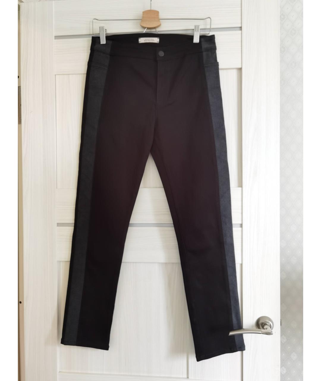 DOROTHEE SCHUMACHER Черные хлопковые прямые джинсы, фото 10