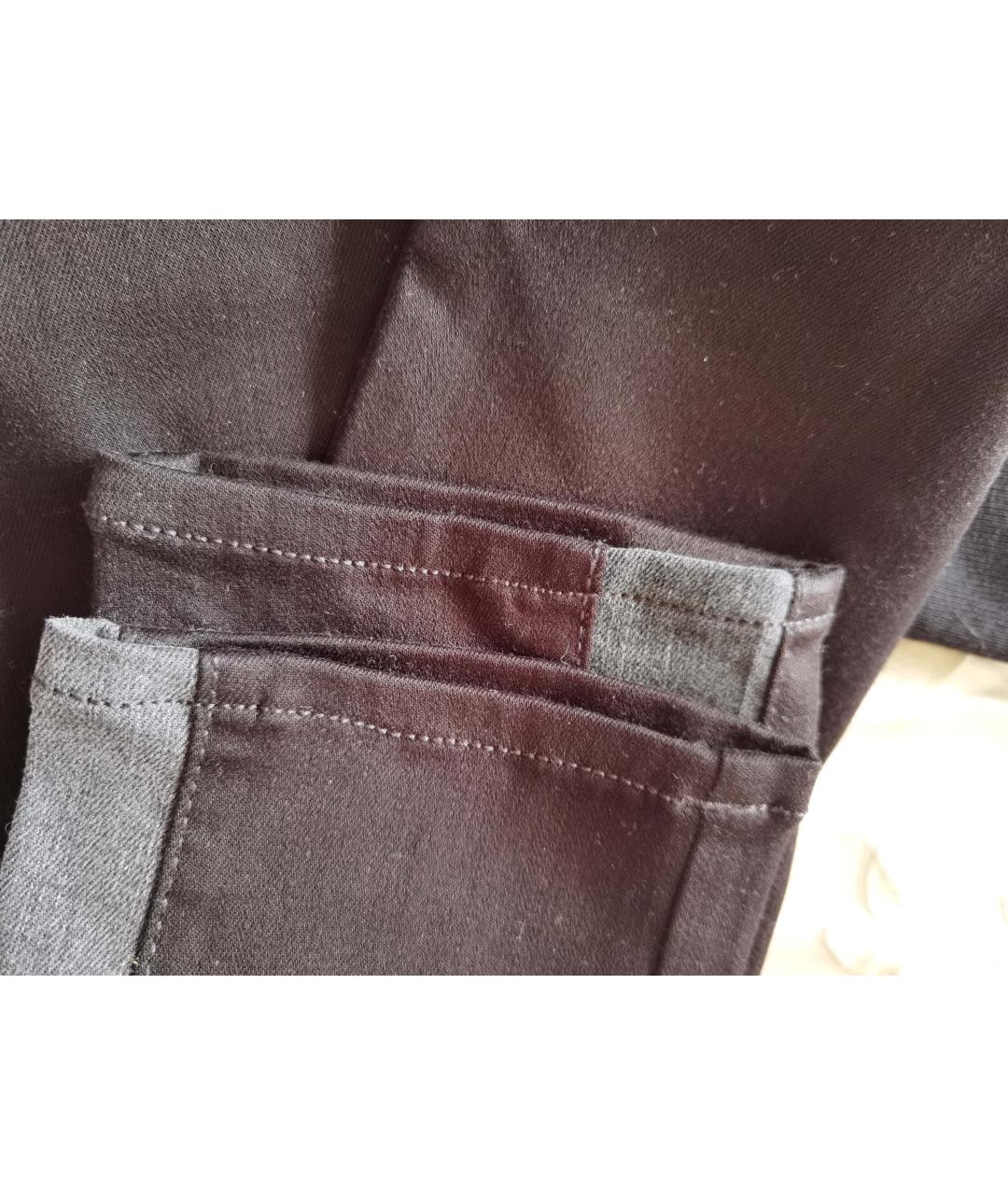 DOROTHEE SCHUMACHER Черные хлопковые прямые джинсы, фото 7