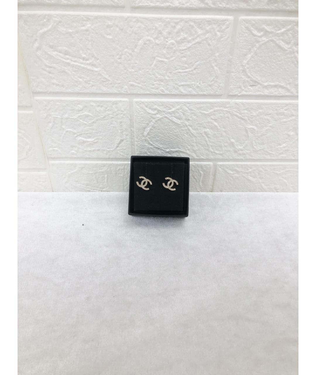 CHANEL Серебряные серьги, фото 3