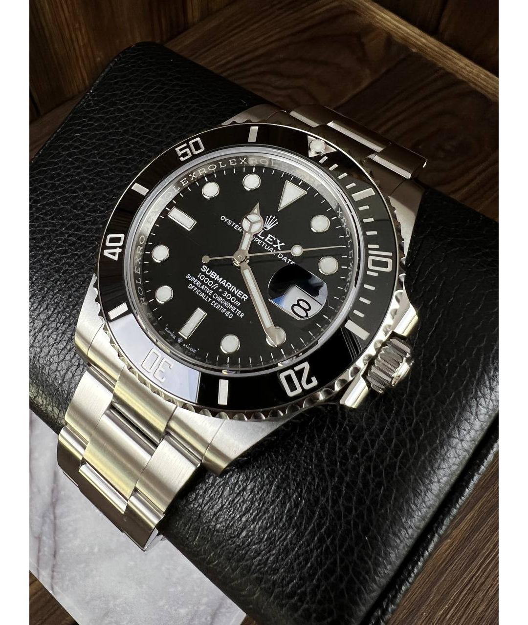 ROLEX Черные часы, фото 3