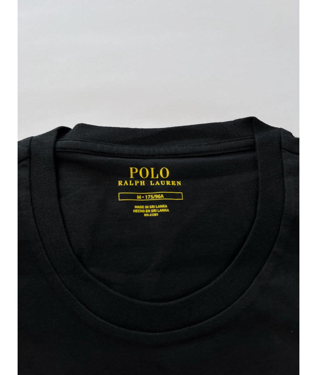 POLO RALPH LAUREN Черная футболка, фото 5
