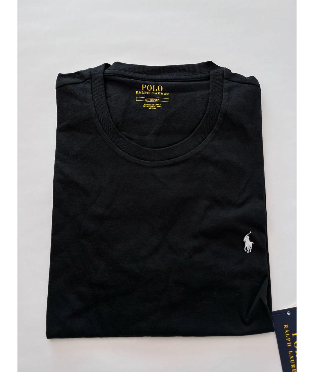 POLO RALPH LAUREN Черная футболка, фото 3