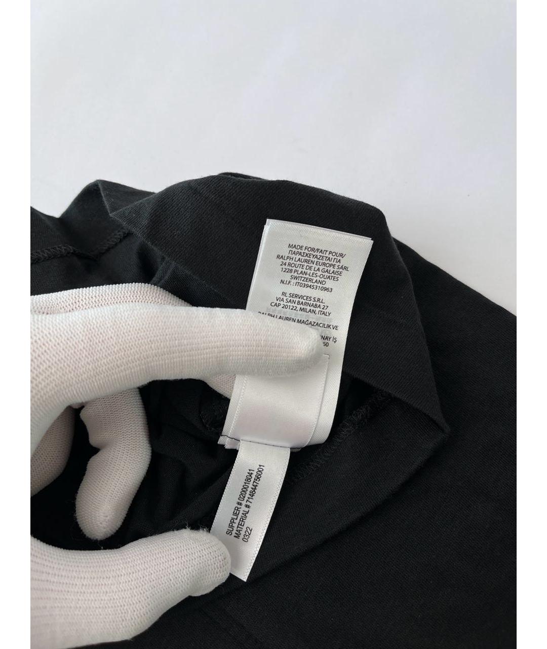 POLO RALPH LAUREN Черная футболка, фото 8