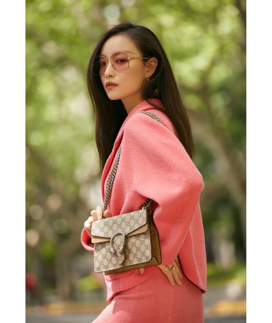 GUCCI Бежевая сумка через плечо, фото 6