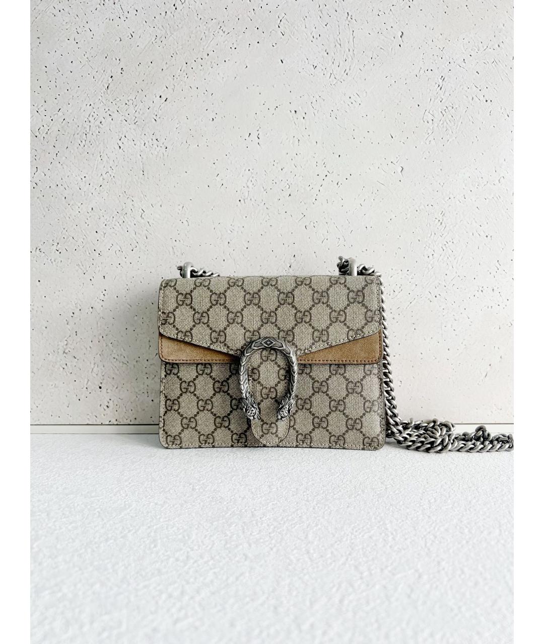 GUCCI Бежевая сумка через плечо, фото 7