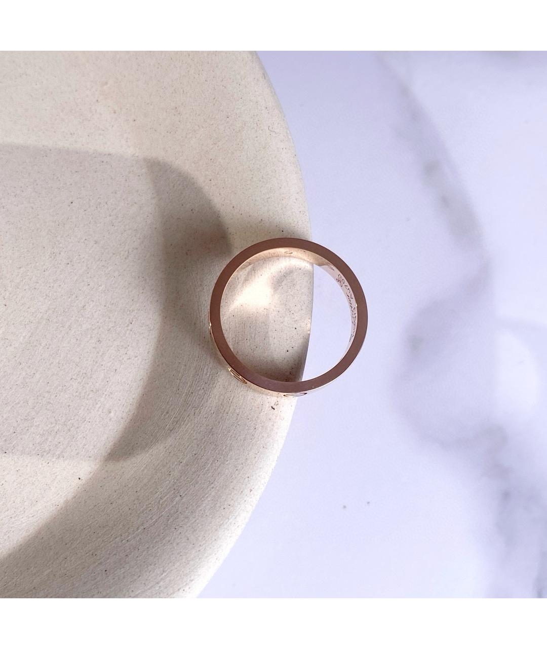 CARTIER Золотое кольцо из розового золота, фото 4