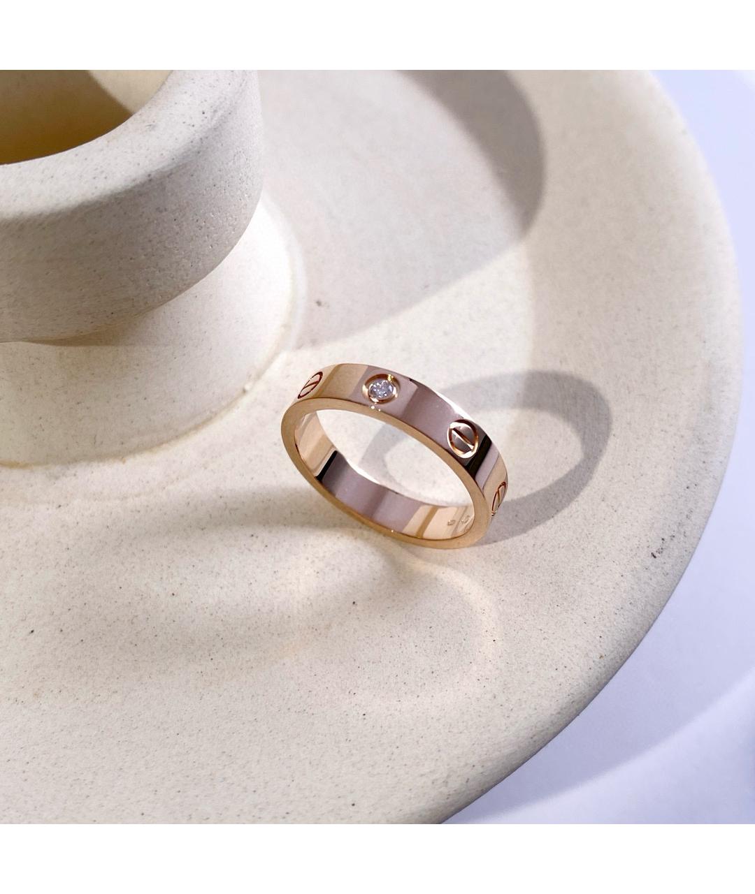 CARTIER Золотое кольцо из розового золота, фото 5