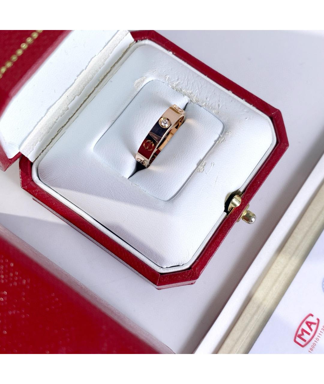 CARTIER Золотое кольцо из розового золота, фото 2