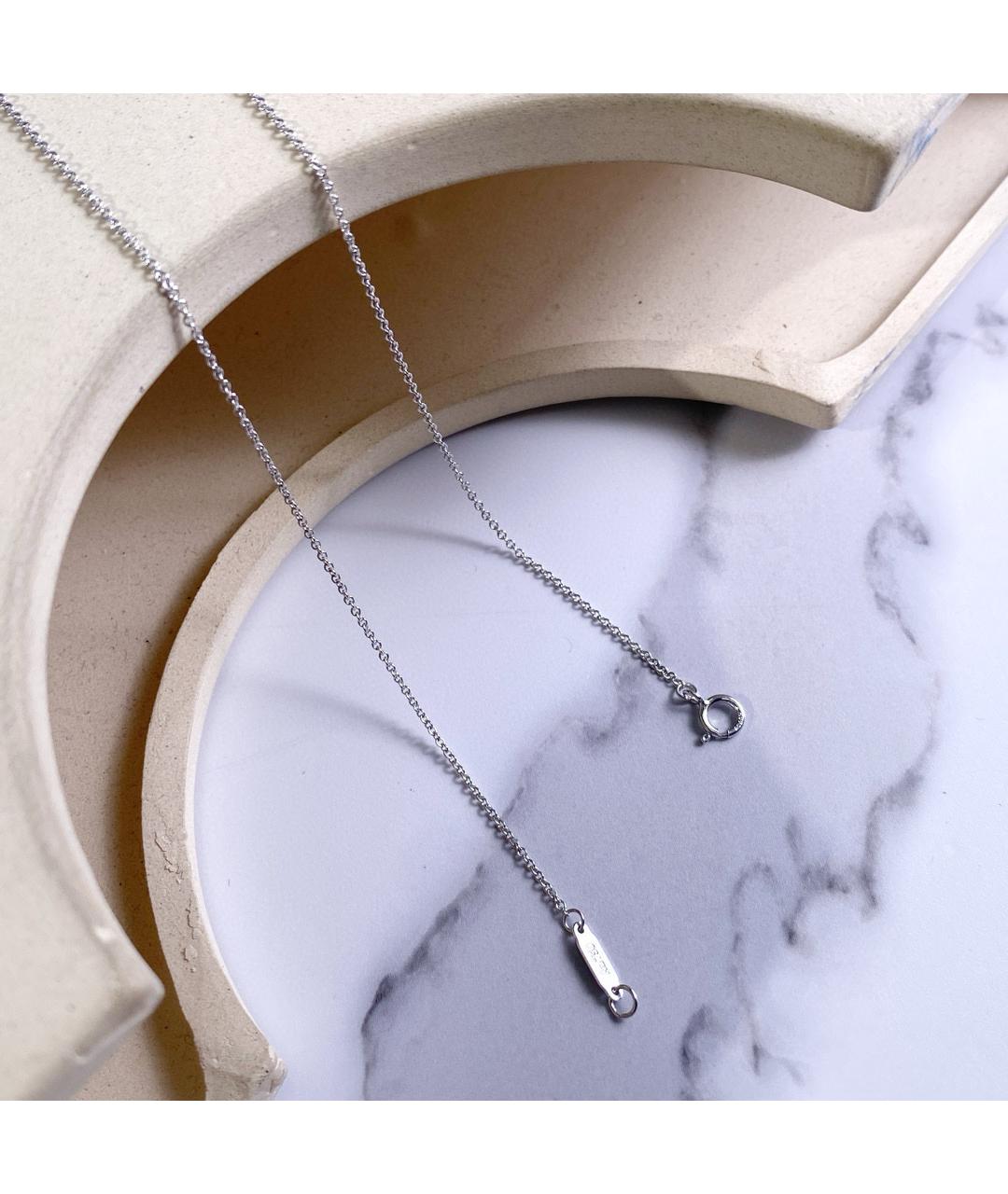 TIFFANY&CO Белая подвеска из белого золота, фото 4