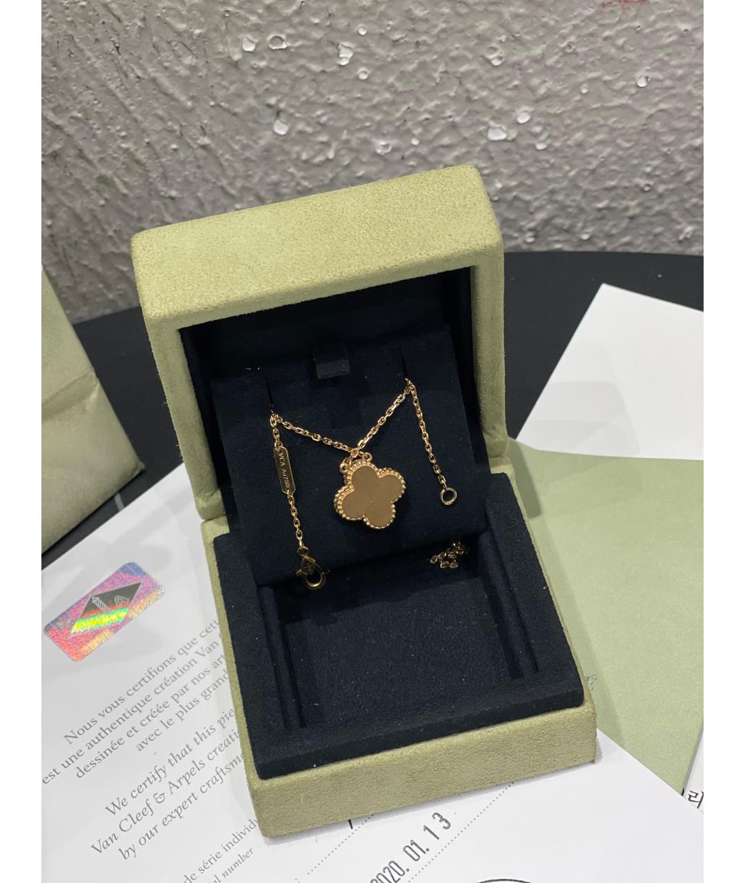 VAN CLEEF & ARPELS Золотое колье из желтого золота, фото 6