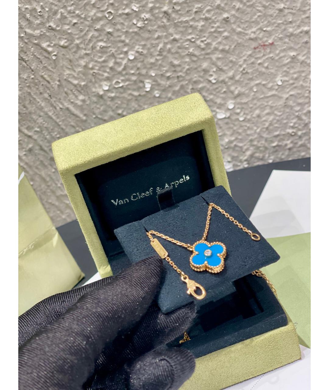 VAN CLEEF & ARPELS Золотое колье из желтого золота, фото 5