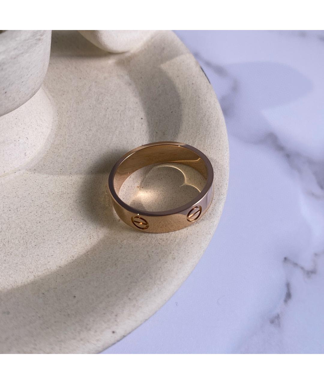 CARTIER Золотое кольцо из розового золота, фото 4