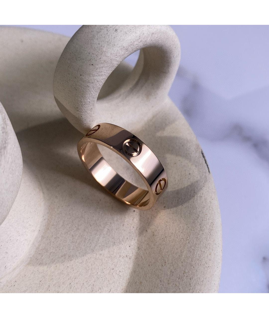 CARTIER Золотое кольцо из розового золота, фото 2