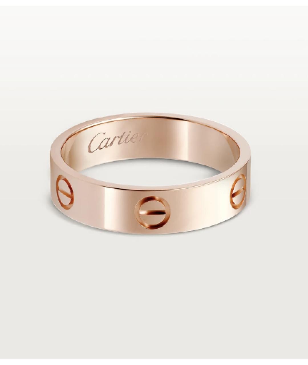 CARTIER Золотое кольцо из розового золота, фото 7
