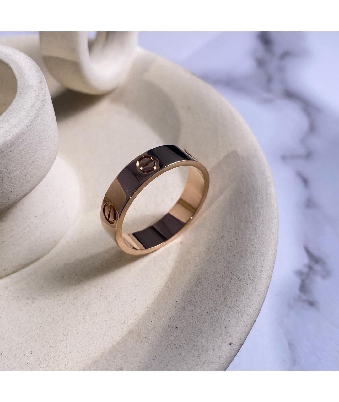 CARTIER Золотое кольцо из розового золота, фото 3