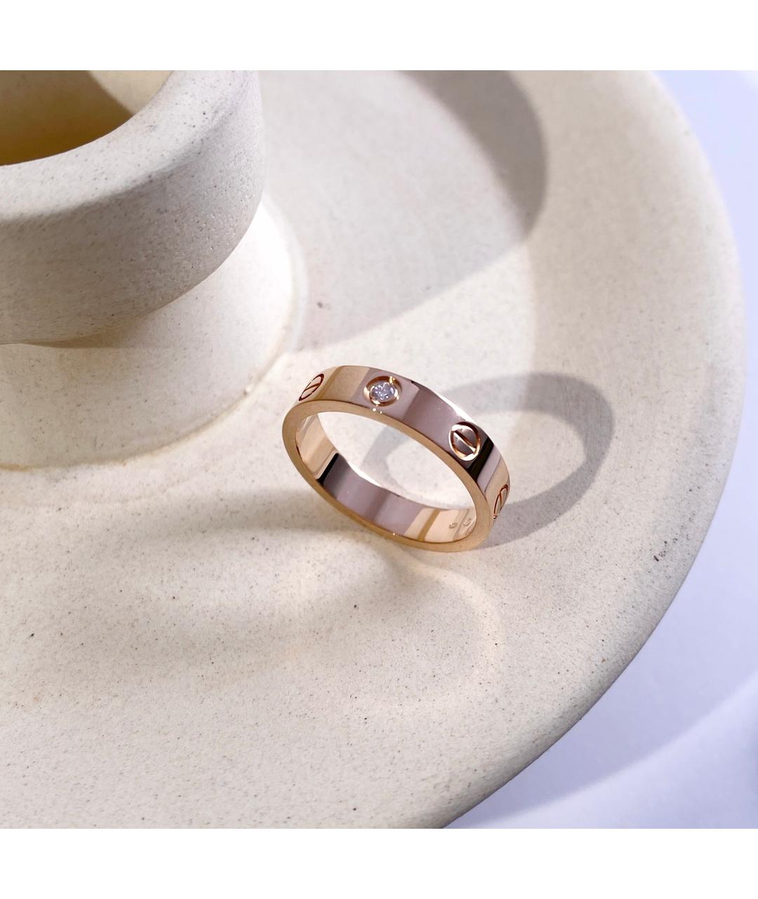 CARTIER Золотое кольцо из розового золота, фото 5