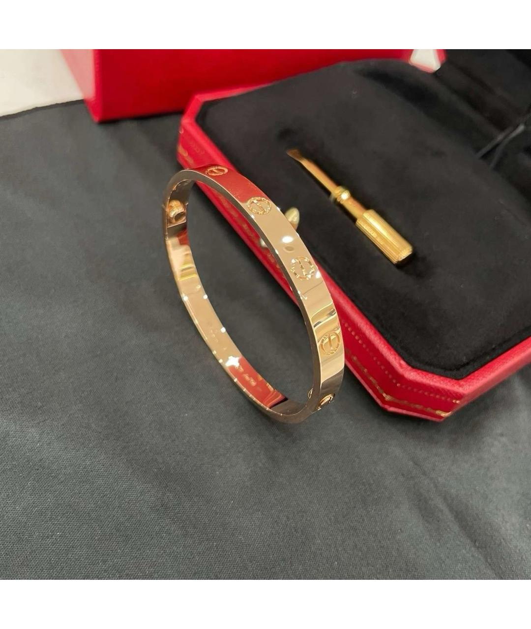 CARTIER Золотой браслет из розового золота, фото 2