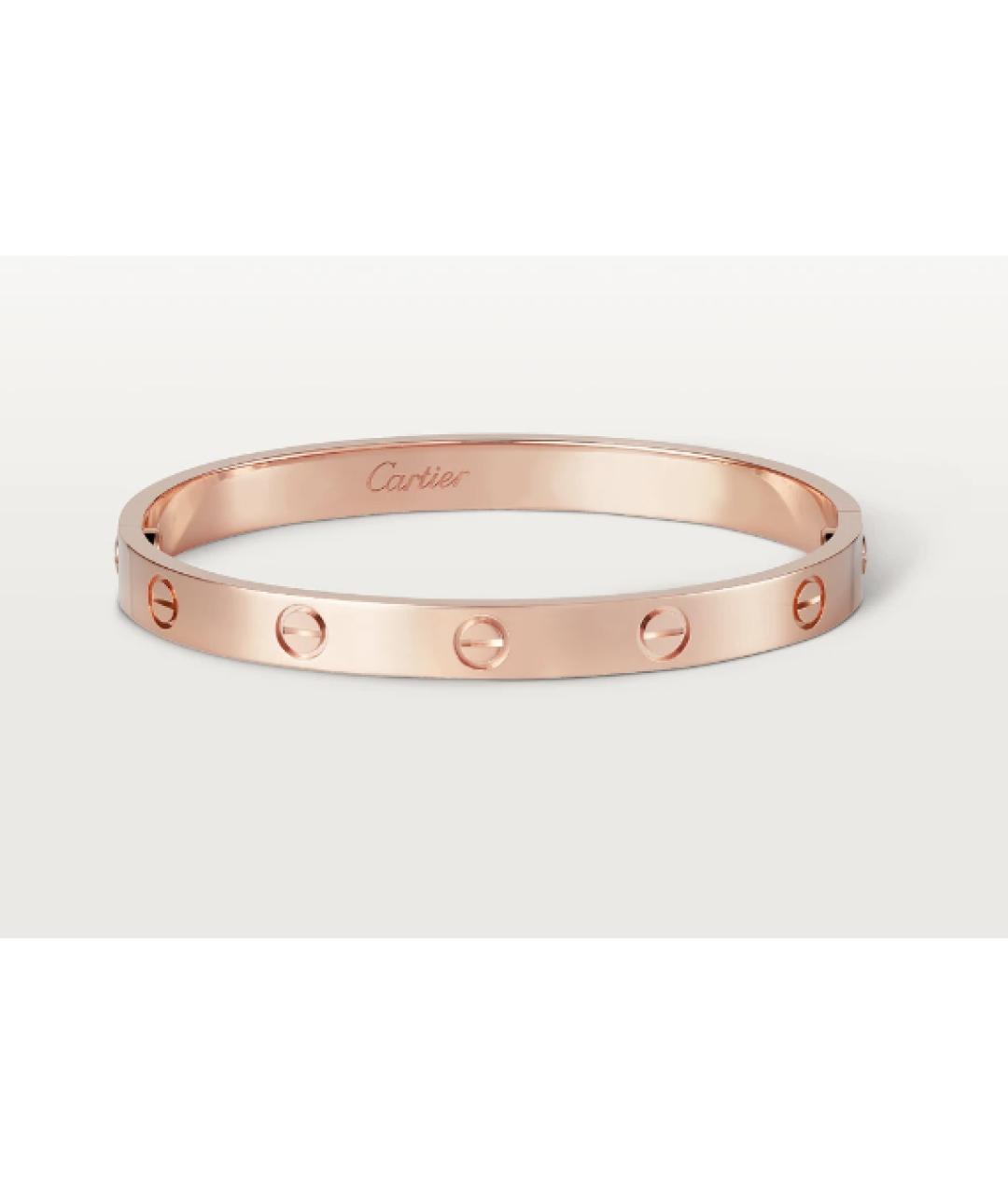 CARTIER Золотой браслет из розового золота, фото 5