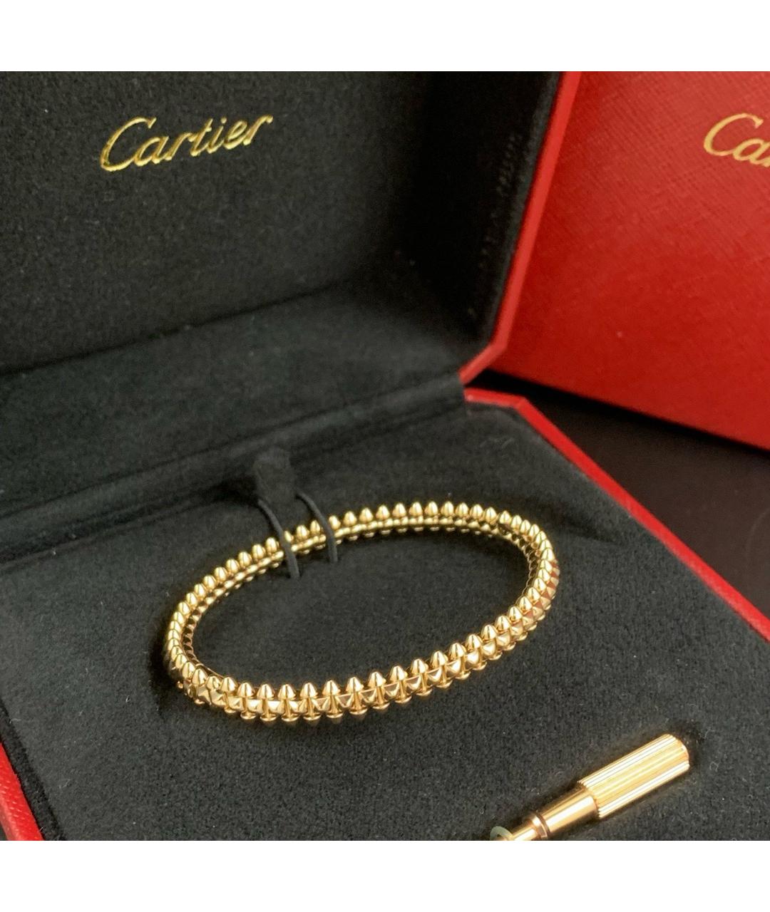 CARTIER Золотой браслет из розового золота, фото 3