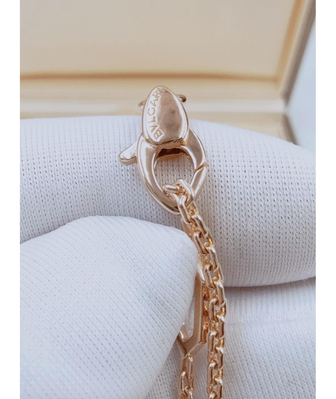 BVLGARI Золотое колье из розового золота, фото 6