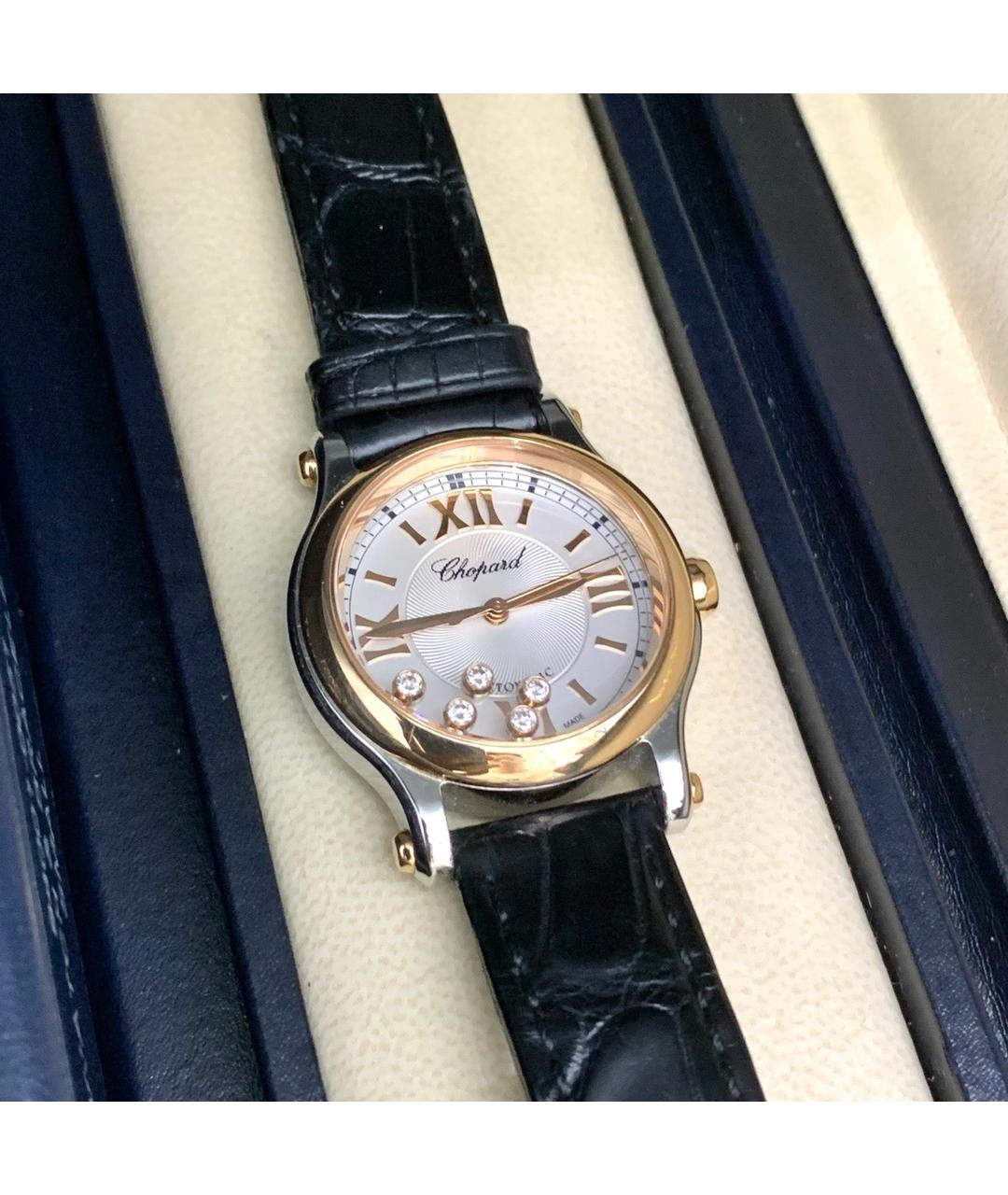 CHOPARD Золотые металлические часы, фото 2