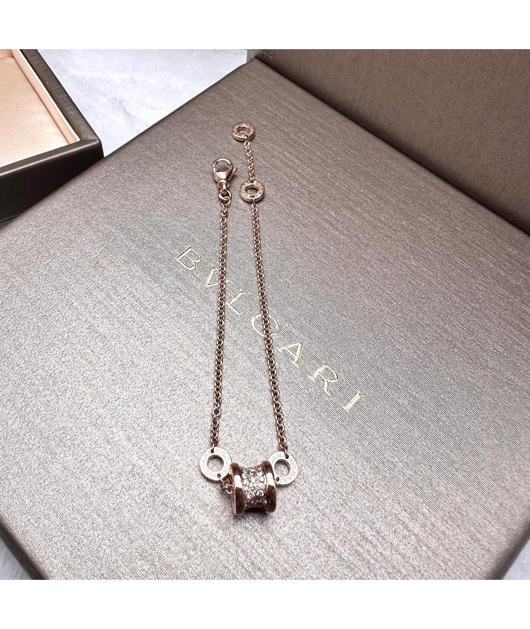 BVLGARI Золотой браслет из розового золота, фото 4