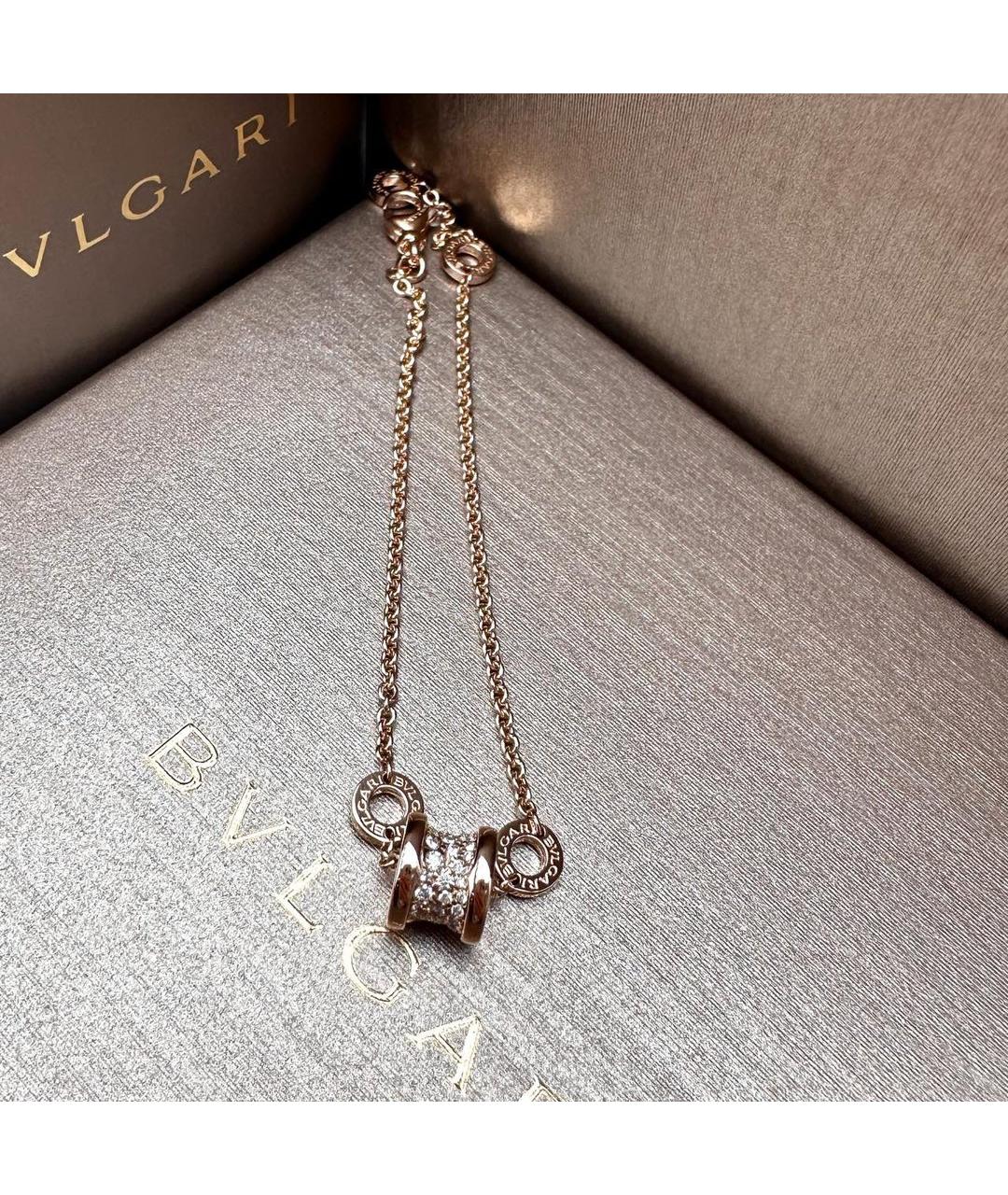 BVLGARI Золотой браслет из розового золота, фото 5