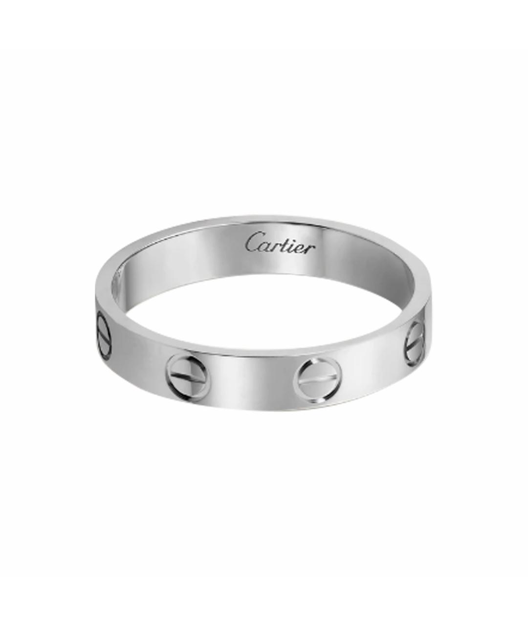 CARTIER Бирюзовое кольцо из белого золота, фото 1