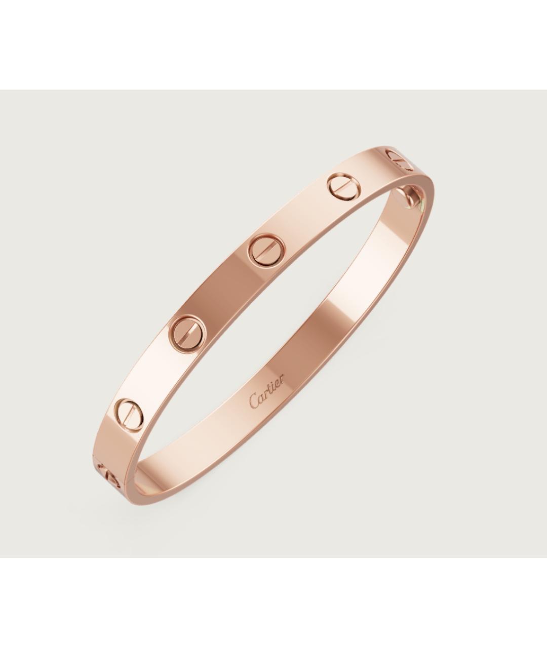 CARTIER Золотой браслет из розового золота, фото 6