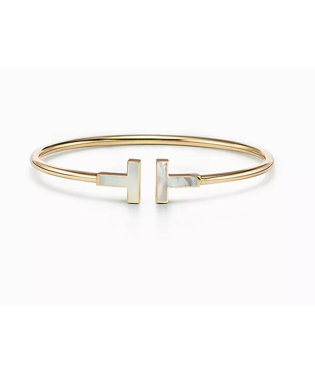 TIFFANY&CO Белый браслет из желтого золота, фото 6