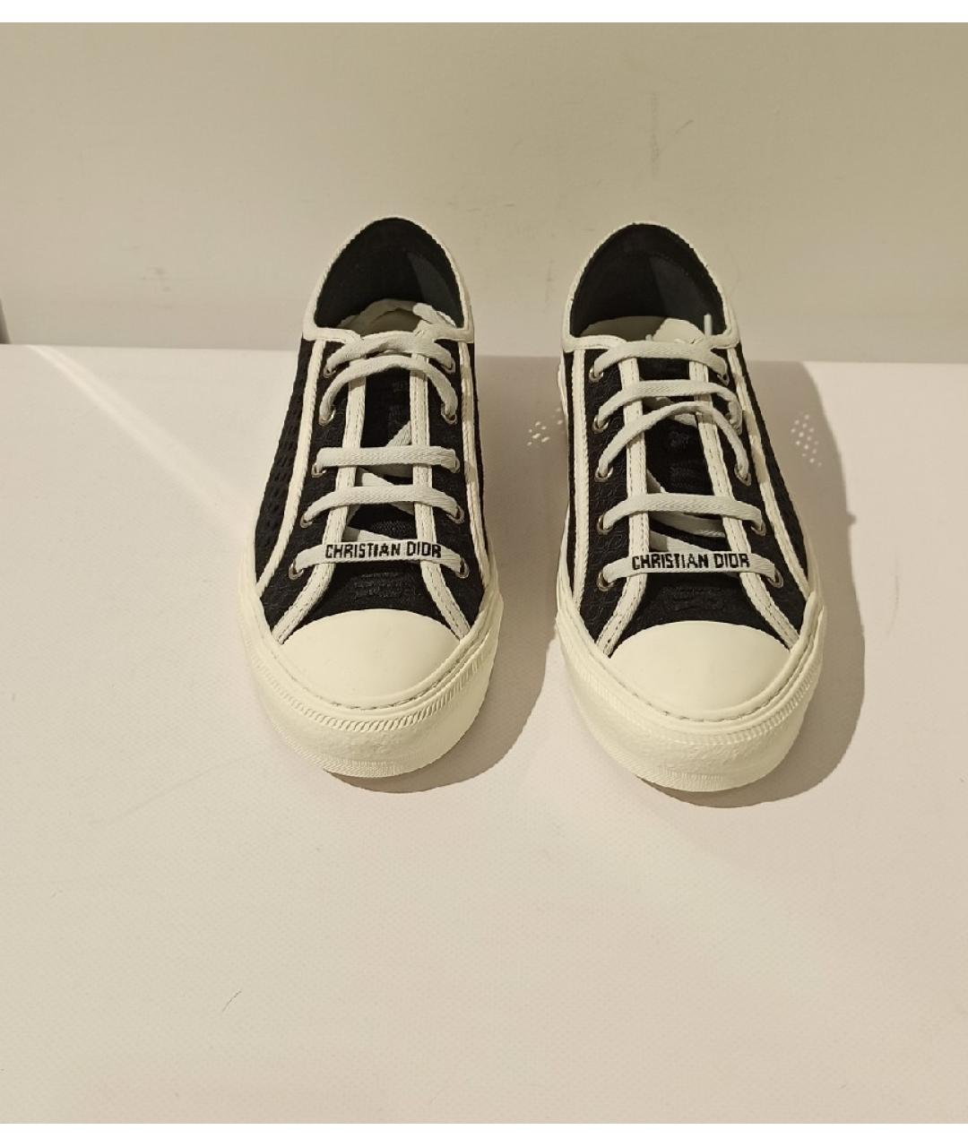 CHRISTIAN DIOR Черные кеды, фото 2
