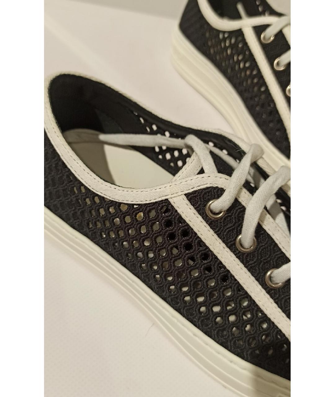 CHRISTIAN DIOR Черные кеды, фото 6