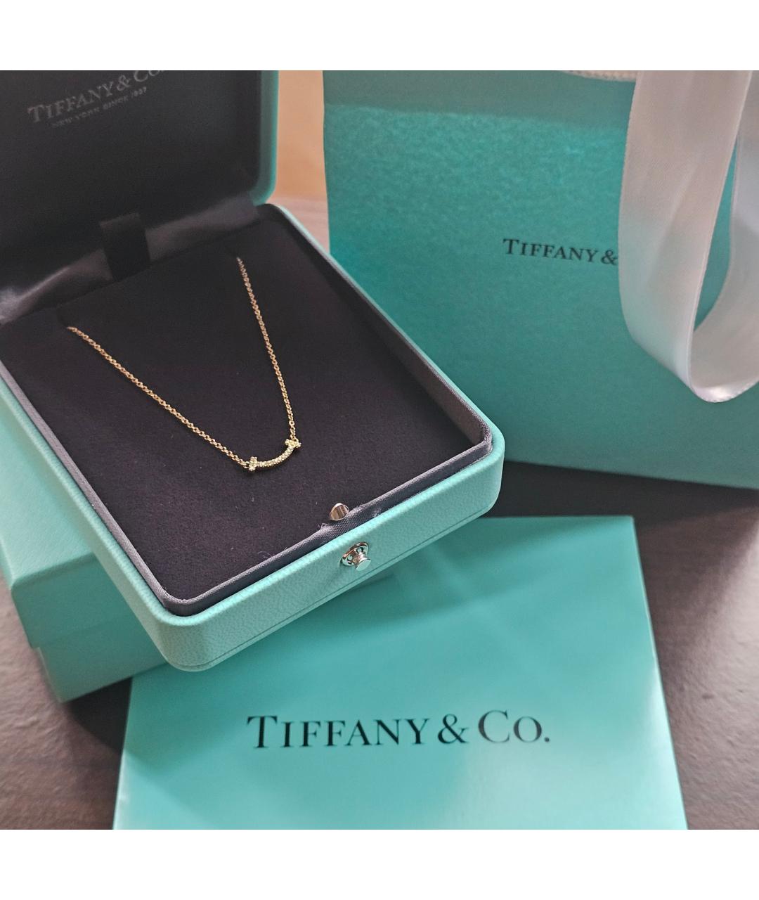 TIFFANY&CO Золотая подвеска из желтого золота, фото 7