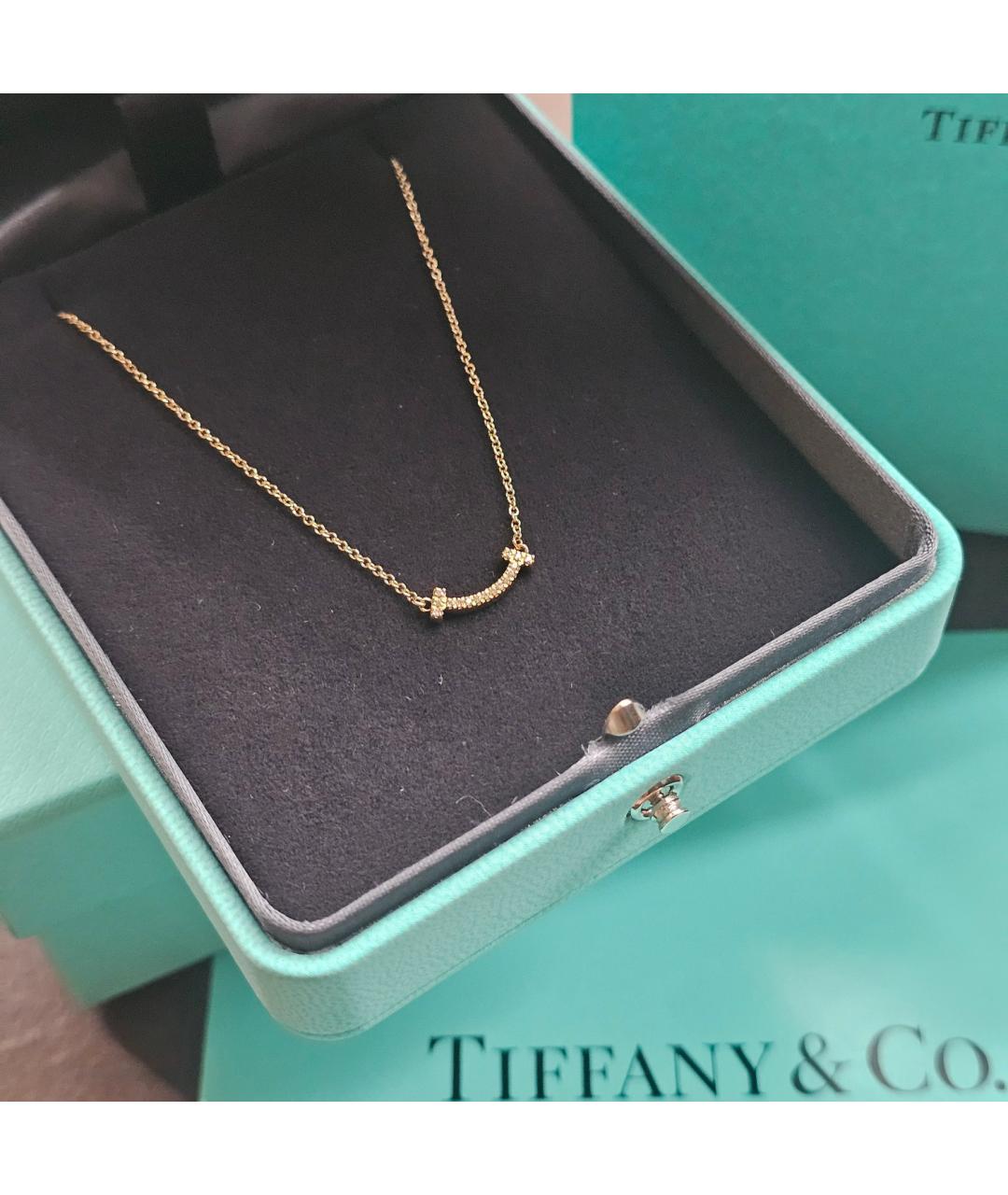 TIFFANY&CO Золотая подвеска из желтого золота, фото 9