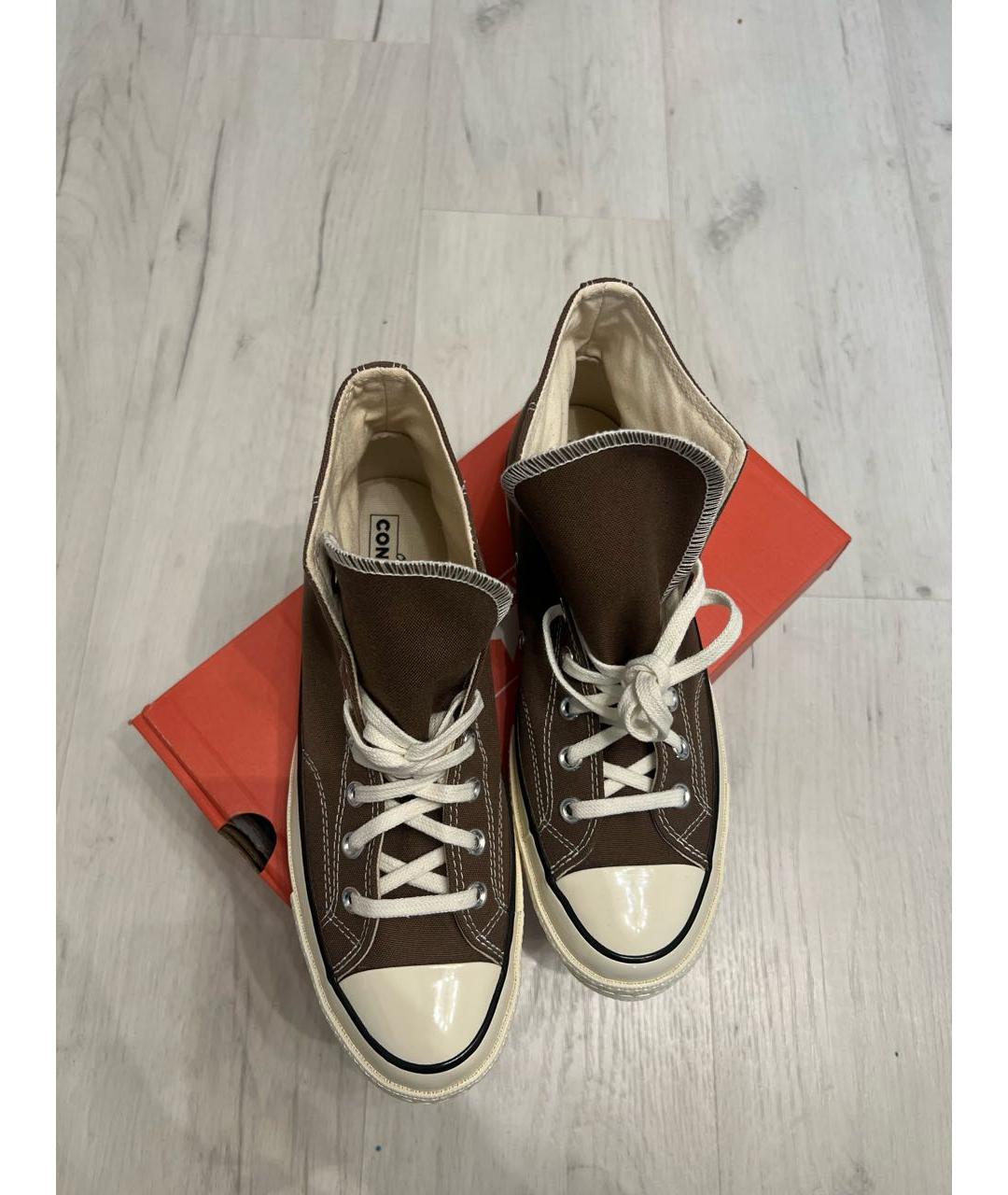 All star converse marron best sale