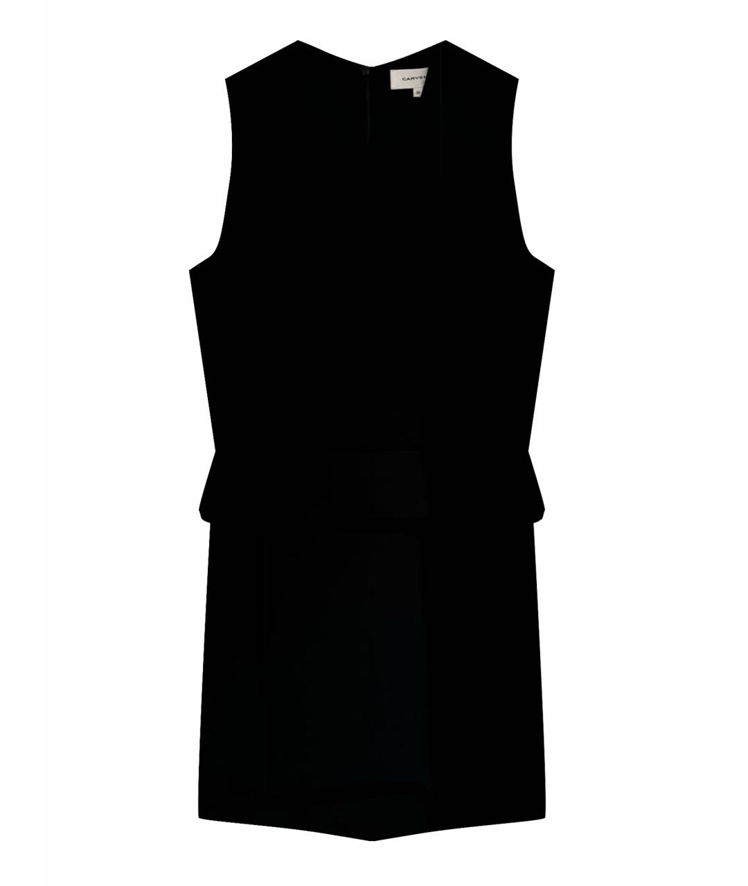 JUICY COUTURE Черное вискозное коктейльное платье, фото 1