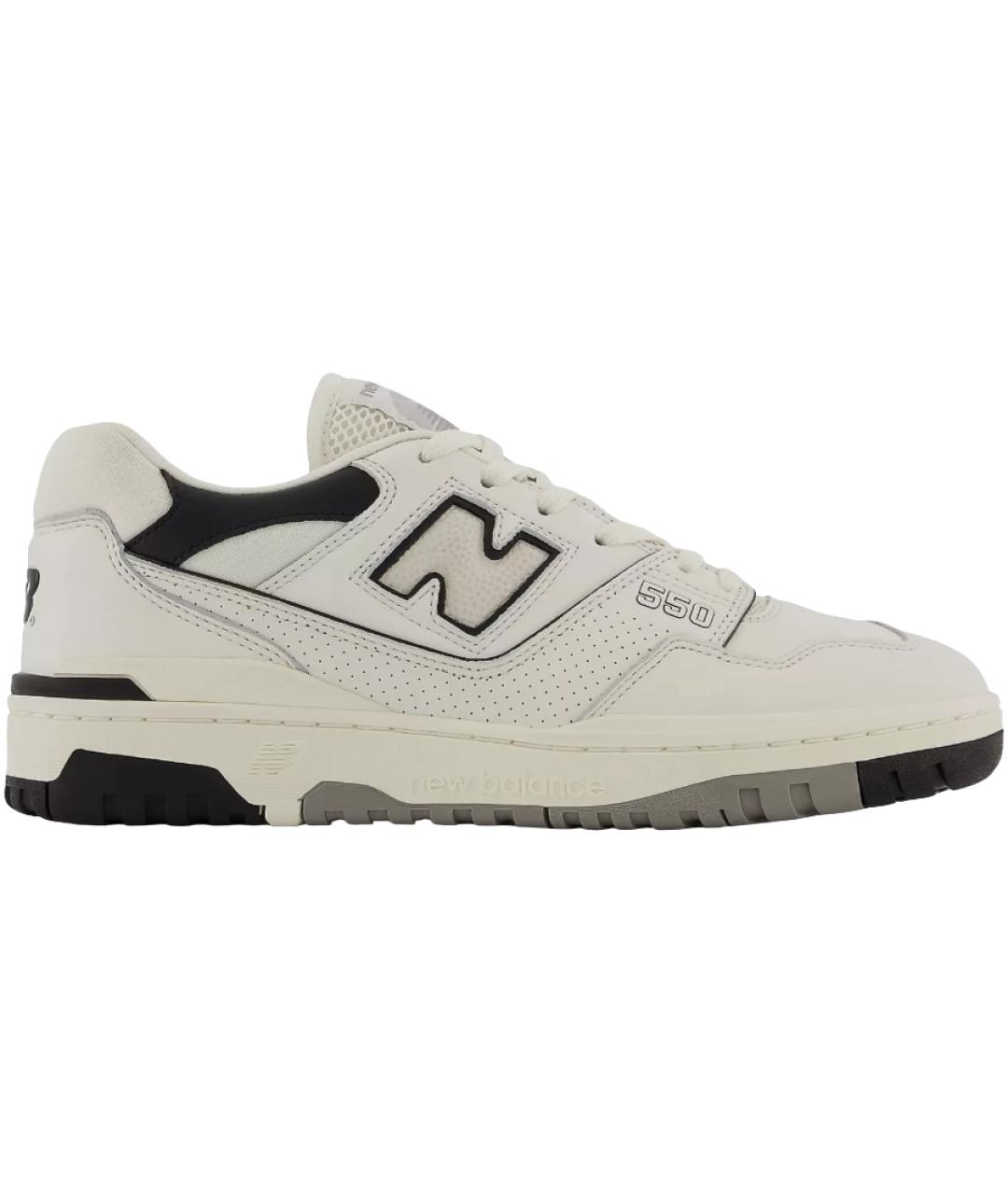 NEW BALANCE Бежевые кожаные кроссовки, фото 8